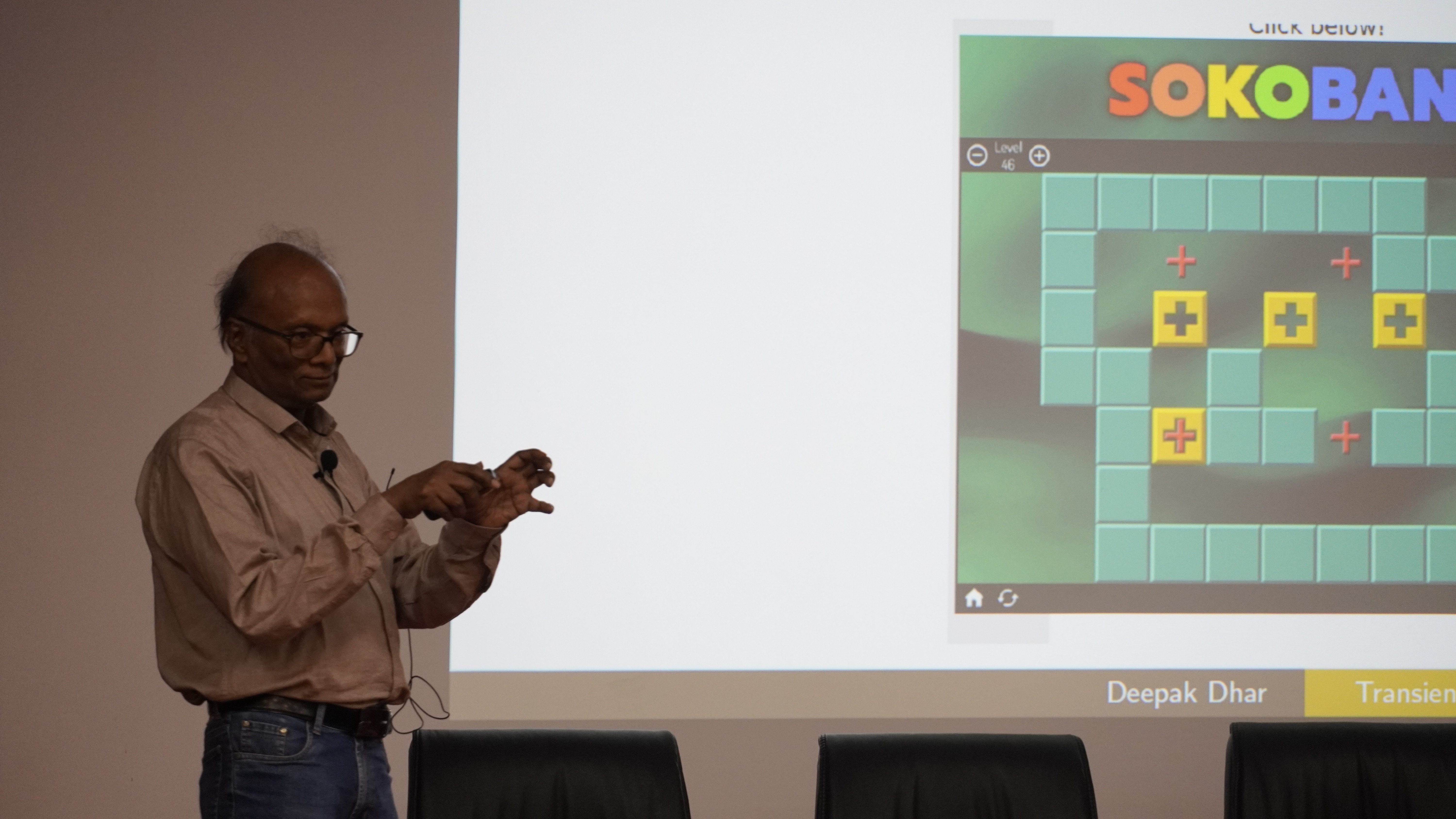 A model of transience and freezing-Many sokobans on a line