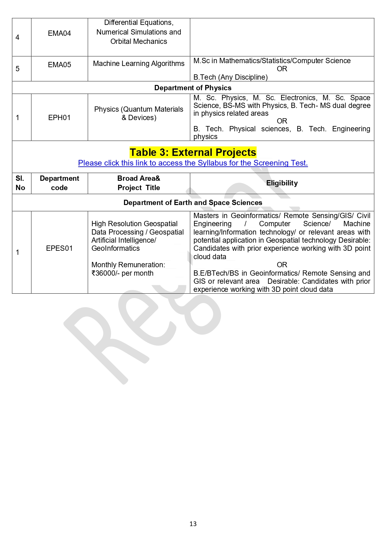 IIST Phd Notification 2026