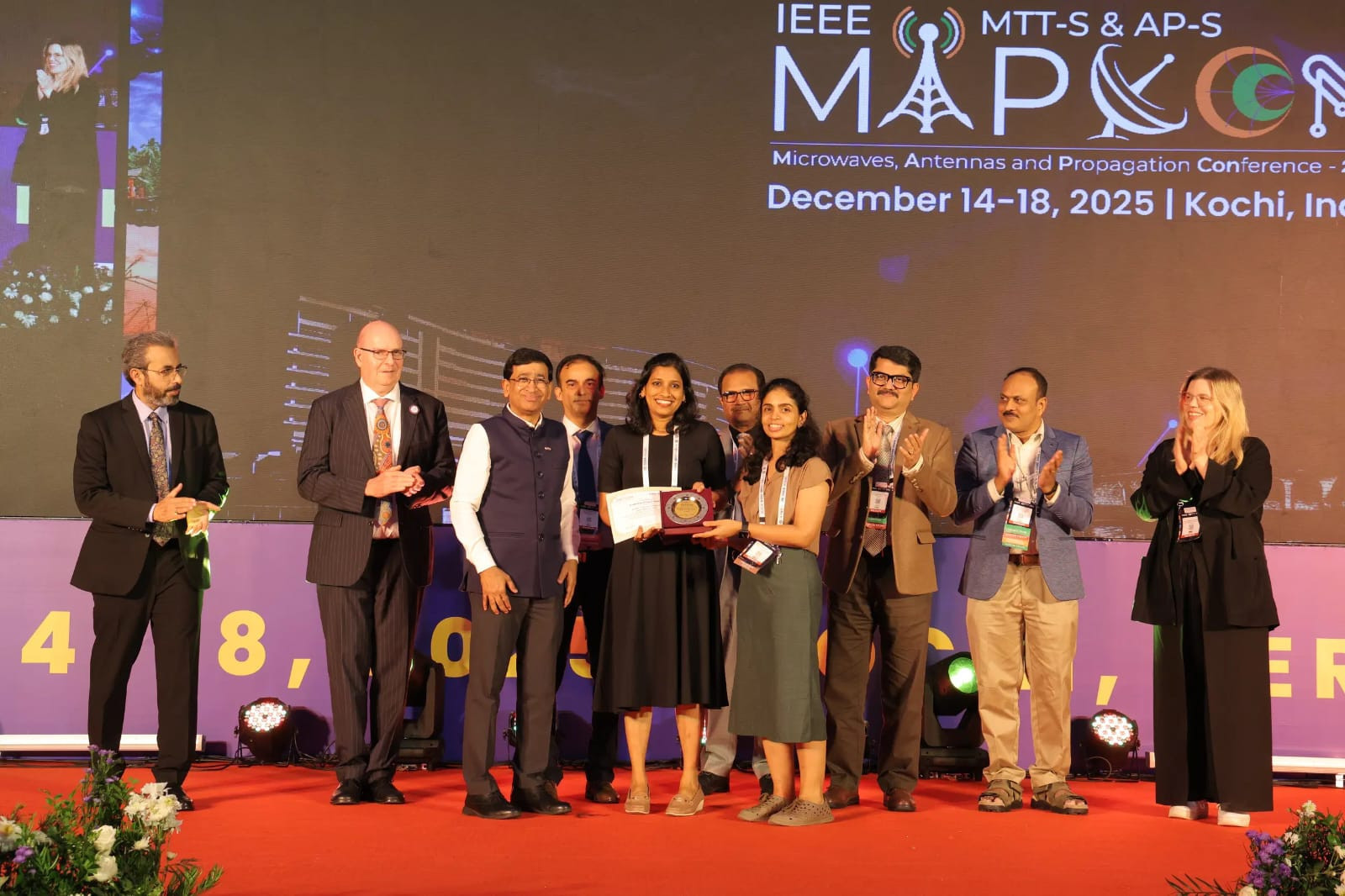 International Conference on Microwaves, Antennas & Propagation - IEEE MAPCON 2025 Best Paper Award