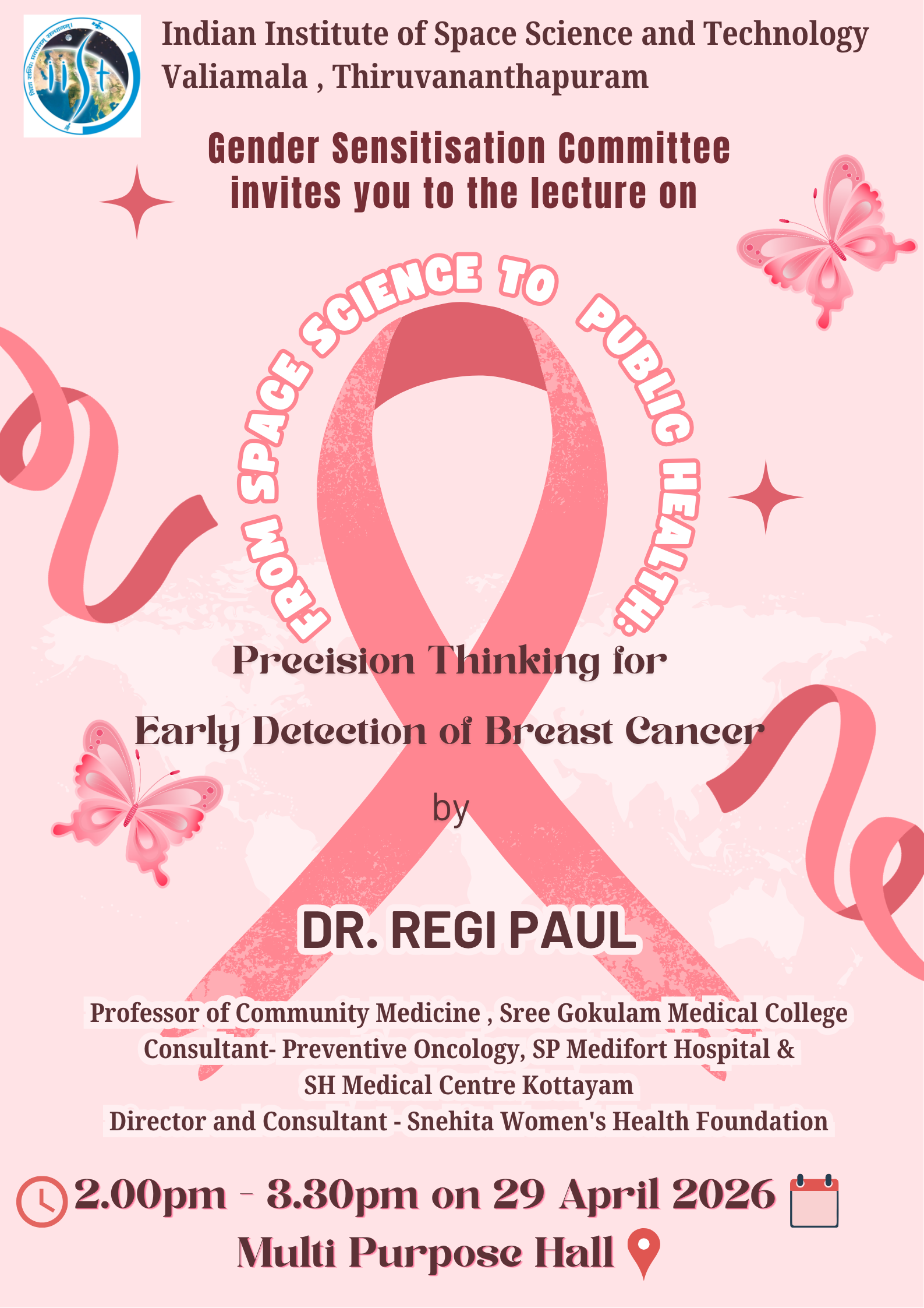 Awareness lecture on early detection Poster