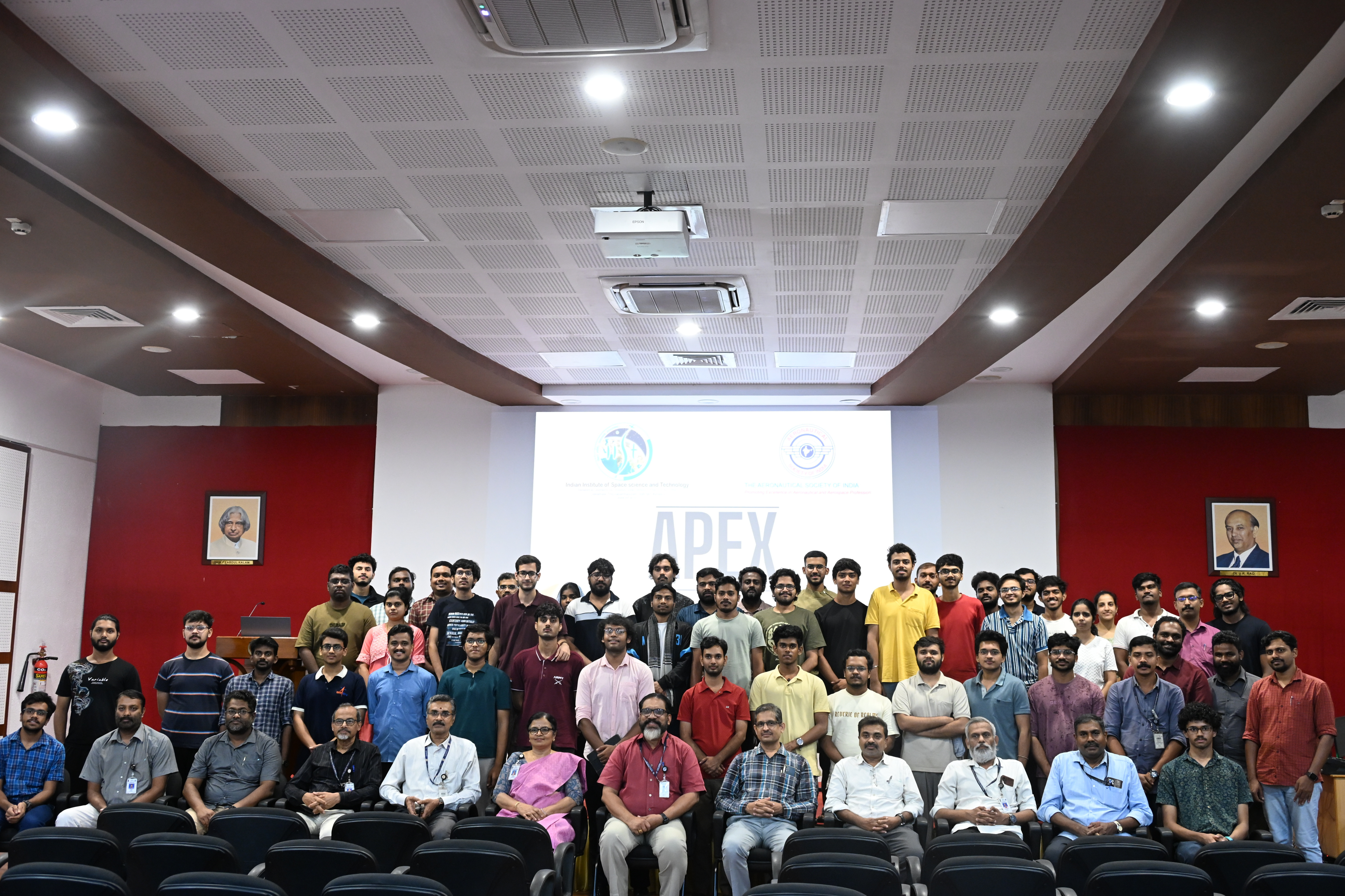 Inauguration of APEX, Student Chapter of Aeronautical Society of India at IIST 