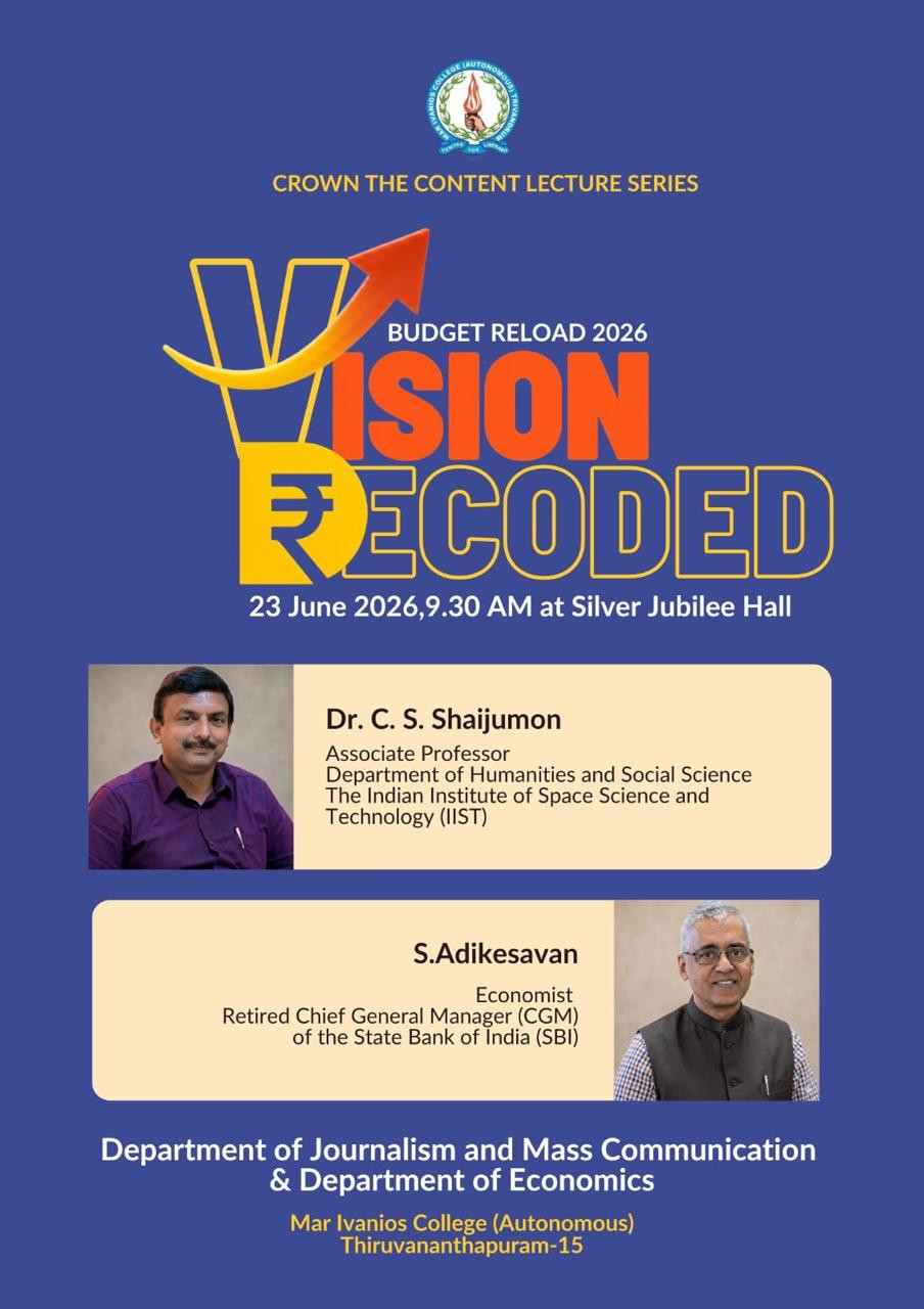 Budged Reload 2026-Vision Decoded – Seminar about Kerala Budget 2026-27