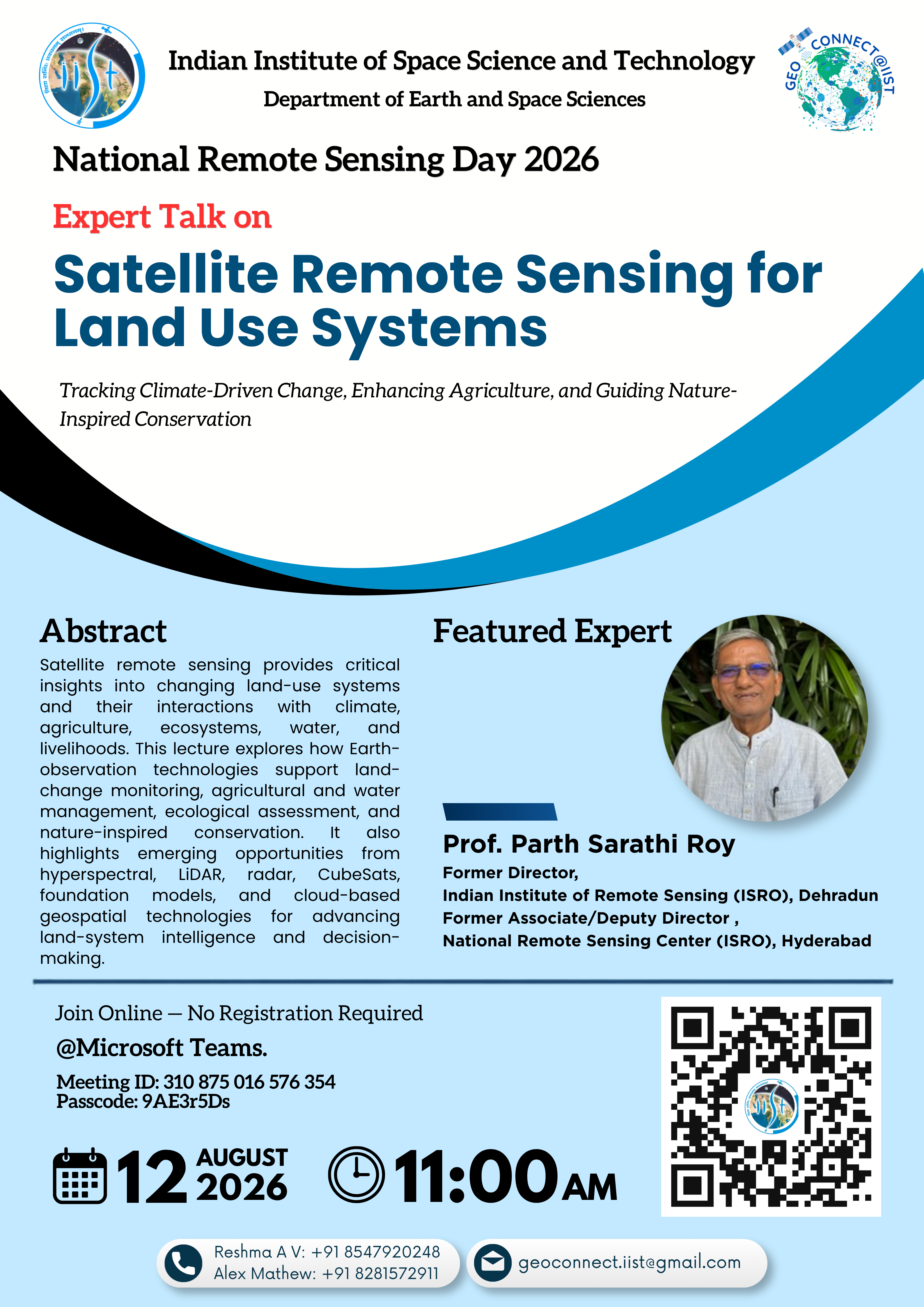 Expert Talk on National Remote Sensing Day 2026