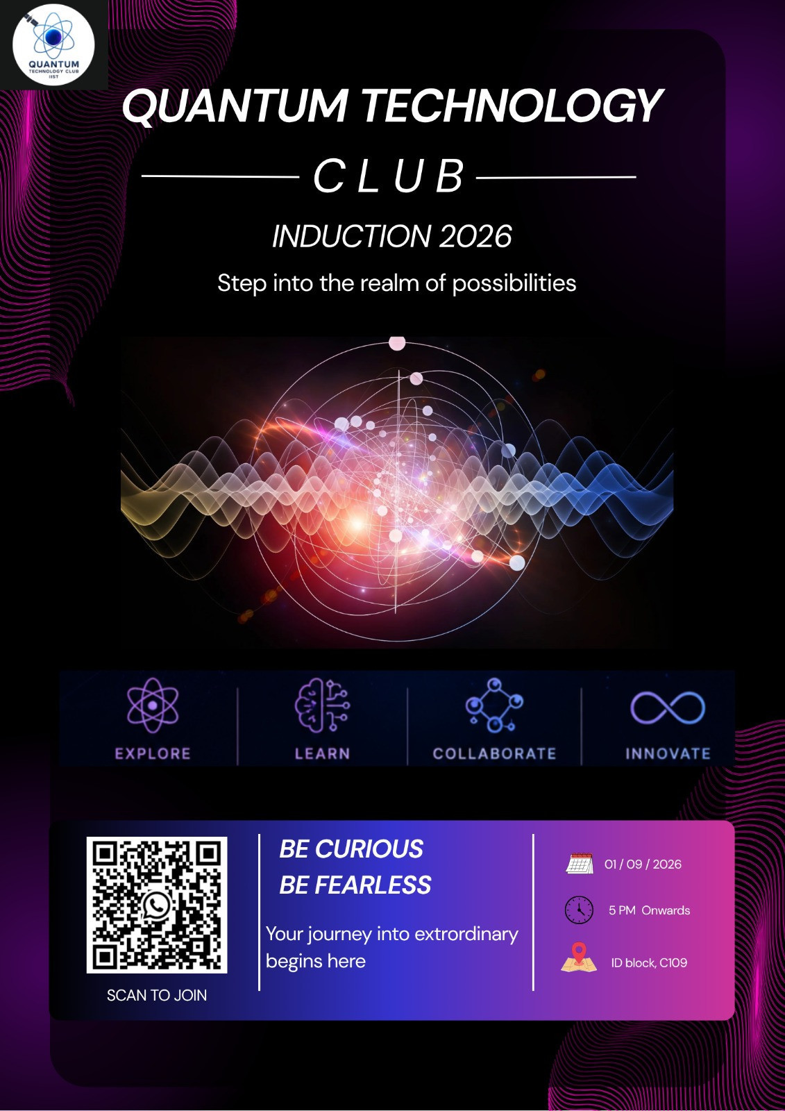 Quantum technology club induction 2026