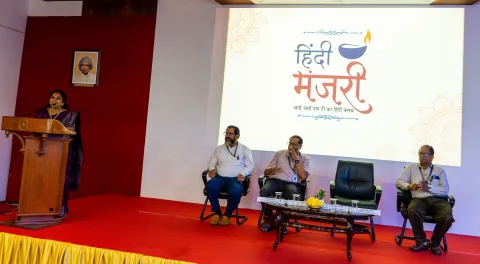 Prize distribution and Hindi Club Inauguration