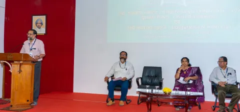 Prize distribution and Hindi Club Inauguration