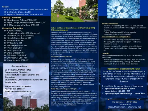 NCMST 2025 Brochure