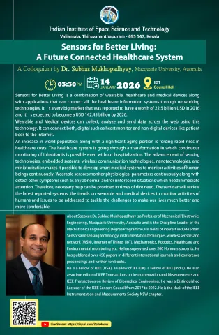 Sensors for Better Living Colloquium 2026