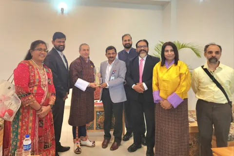 𝐒𝐭𝐫𝐞𝐧𝐠𝐭𝐡𝐞𝐧𝐢𝐧𝐠 𝐒𝐩𝐚𝐜𝐞 𝐓𝐢𝐞𝐬- 𝐈𝐒𝐑𝐎 & 𝐈𝐈𝐒𝐓 𝐚𝐭 𝐁𝐡𝐮𝐭𝐚𝐧 𝐒𝐩𝐚𝐜𝐞 𝐖𝐞𝐞𝐤