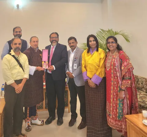 𝐒𝐭𝐫𝐞𝐧𝐠𝐭𝐡𝐞𝐧𝐢𝐧𝐠 𝐒𝐩𝐚𝐜𝐞 𝐓𝐢𝐞𝐬- 𝐈𝐒𝐑𝐎 & 𝐈𝐈𝐒𝐓 𝐚𝐭 𝐁𝐡𝐮𝐭𝐚𝐧 𝐒𝐩𝐚𝐜𝐞 𝐖𝐞𝐞𝐤