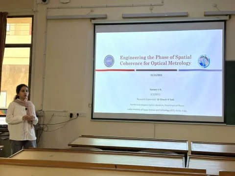 Seminar on Engineering the phase of spatial coherence for optical metrology