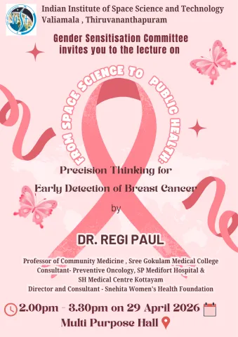 Awareness Lecture on “From Space Science to Public Health: Precision Thinking for Early Detection of Breast Cancer”