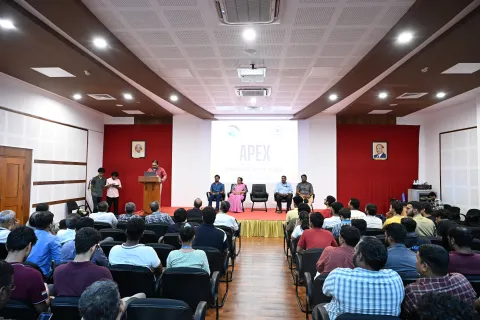 Inauguration of APEX, Student Chapter of Aeronautical Society of India at IIST 
