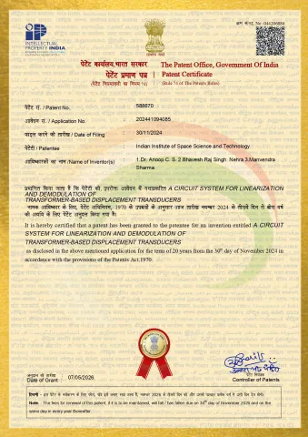 Patent Grant Certificate