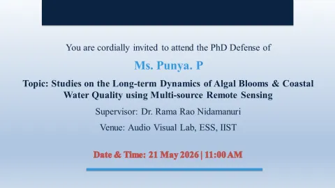 PhD Defence- Ms Punya