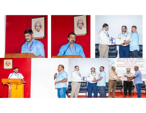 Valedictory Function of the Spoken Hindi Classes for Drivers
