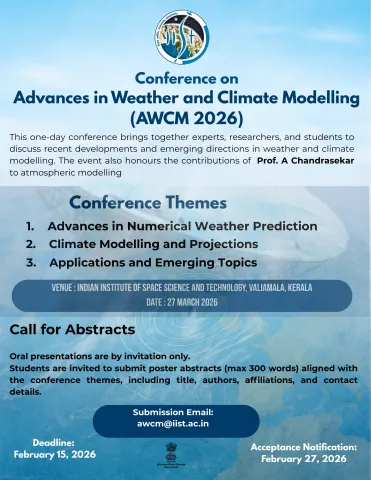 Advances in Weather and Climate Modelling (AWCM-2026)