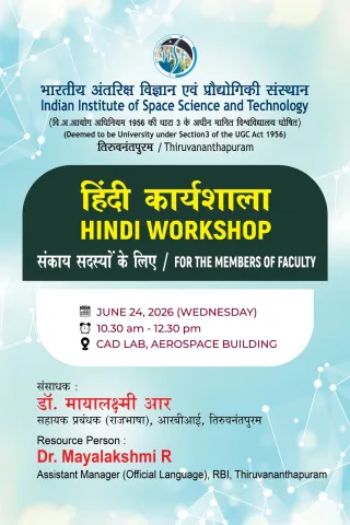 Hindi Workshop for the members of faculty