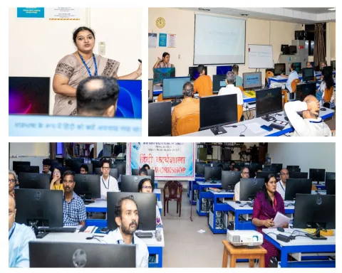 Hindi Workshop for the members of faculty