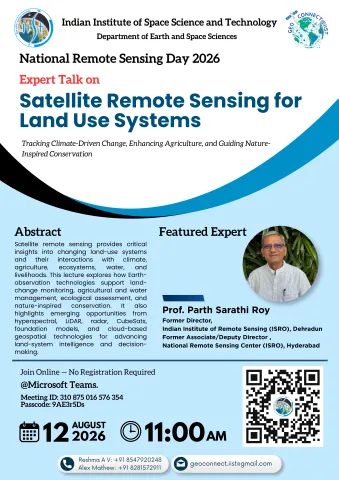 Expert Talk on National Remote Sensing Day 2026