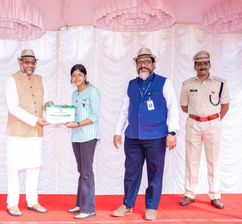 Hindi Competitions for Students - Independence Day Celebration 2026-Prize distribution function