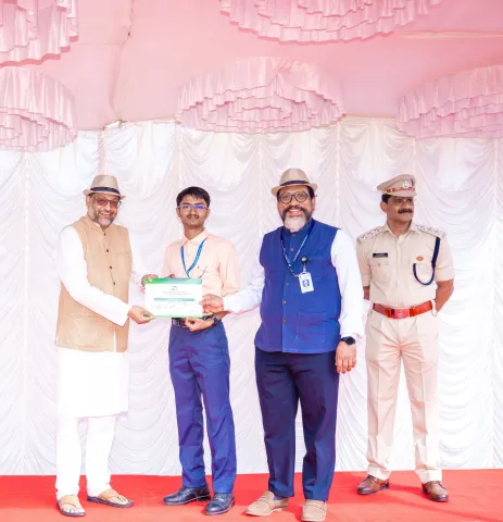 Hindi Competitions for Students - Independence Day Celebration 2026-Prize distribution function