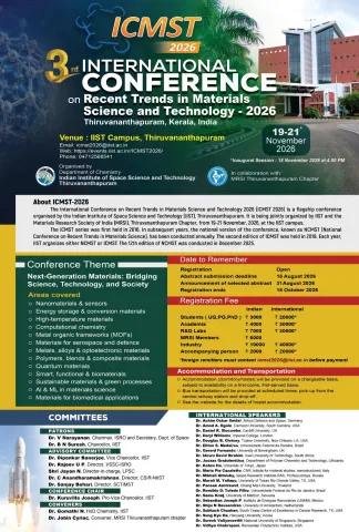 ICMST 2026 Brochure updated