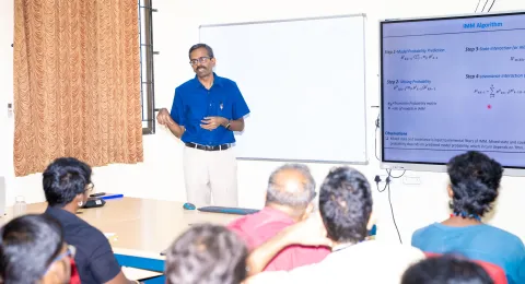 Invited talk on “Maneuvering Target Tracking Using Adaptive Model Selection and Transition Probability Matrix.”
