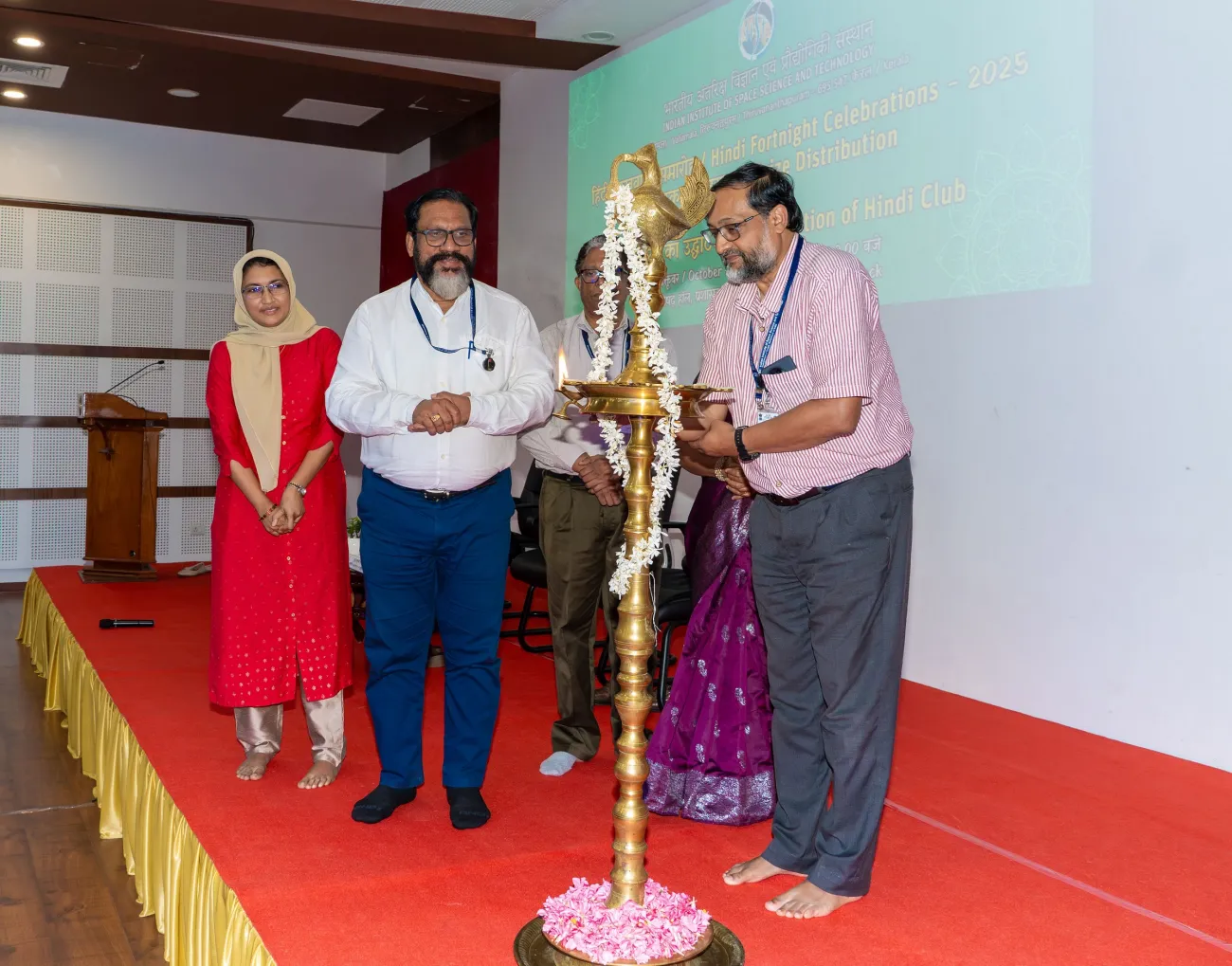 Prize distribution and Hindi Club Inauguration