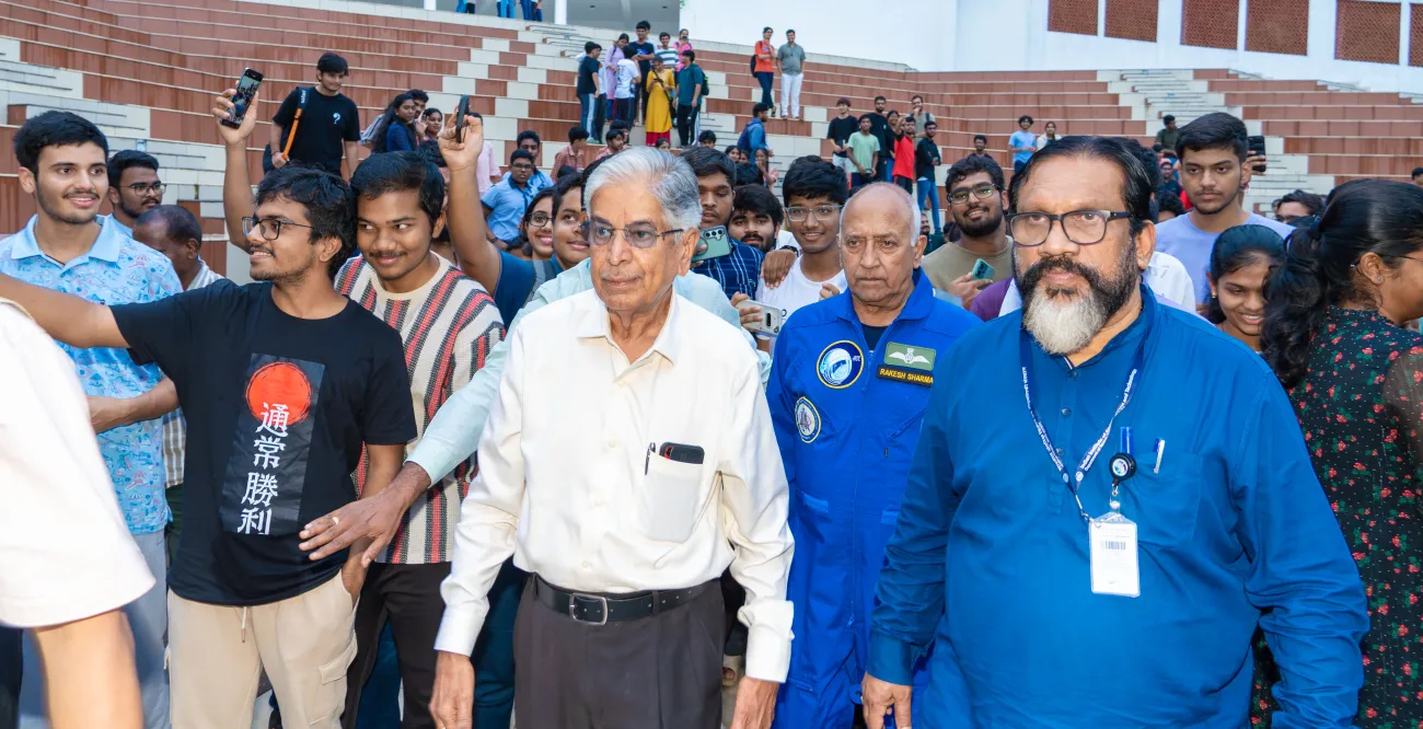 Visit of Wing Commander Rakesh Sharma
