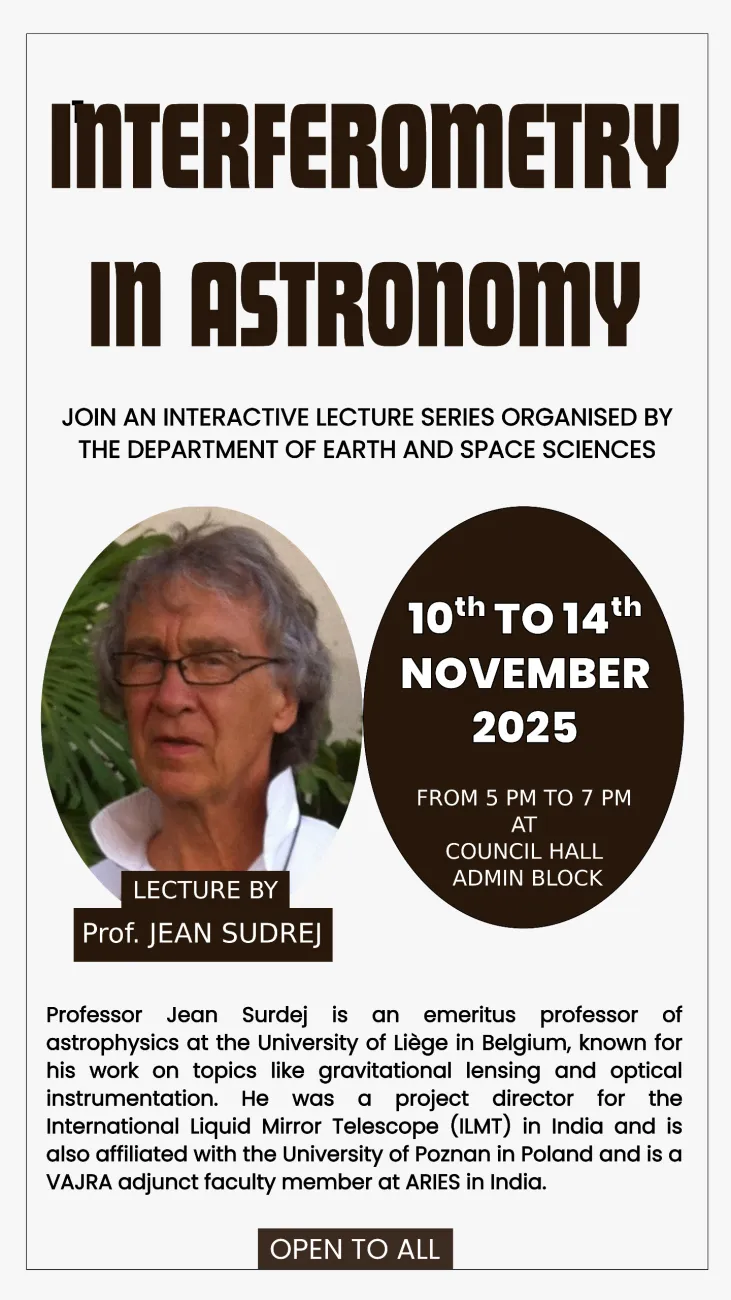 Special Lecture Series on Interferometry in Astronomy