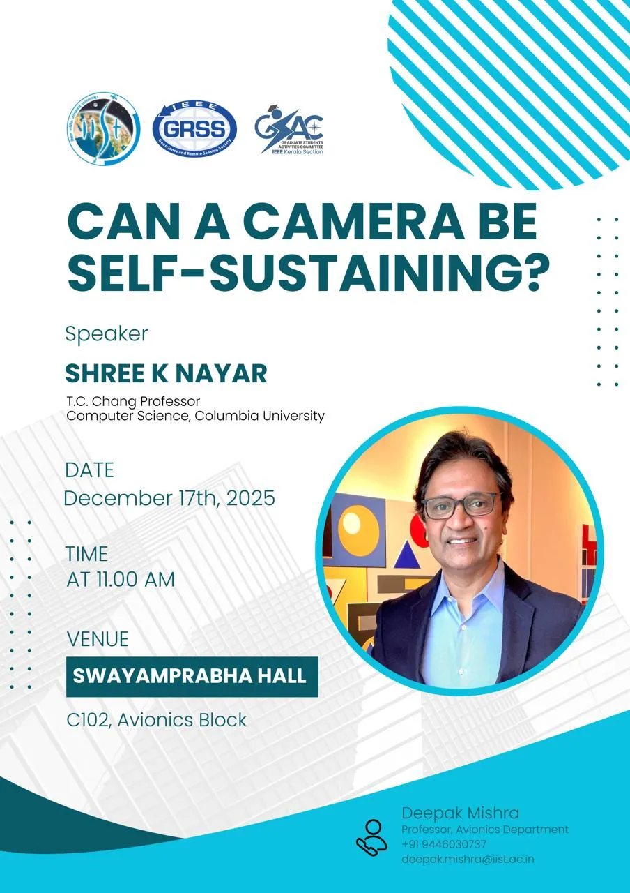 Can a camera be self sustaining?