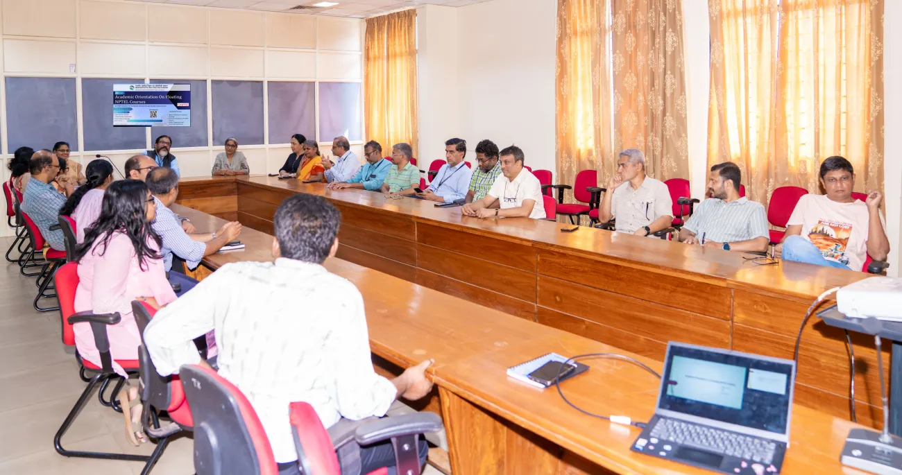 Academic Orientation on Floating NPTEL Courses