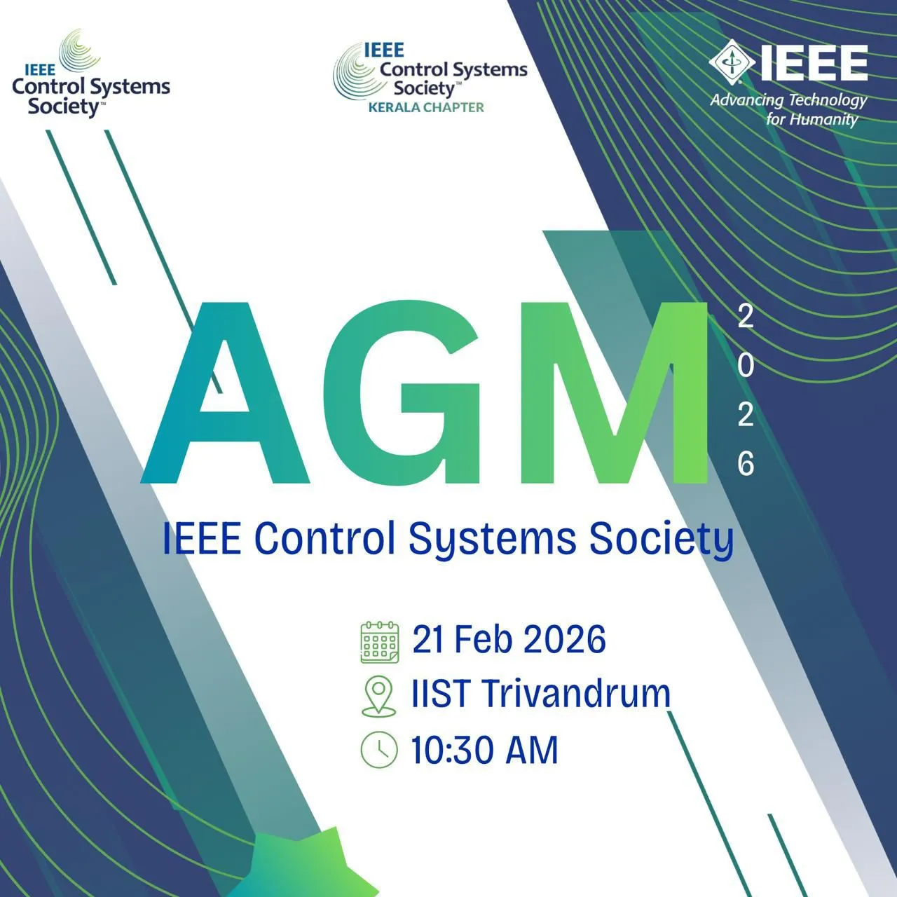 IEEE Control Systems Society Annual General Meeting 2026