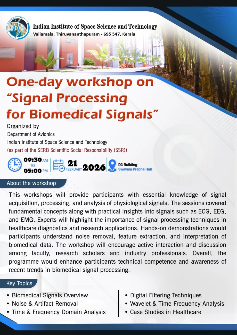 One day Work shop poster 2026