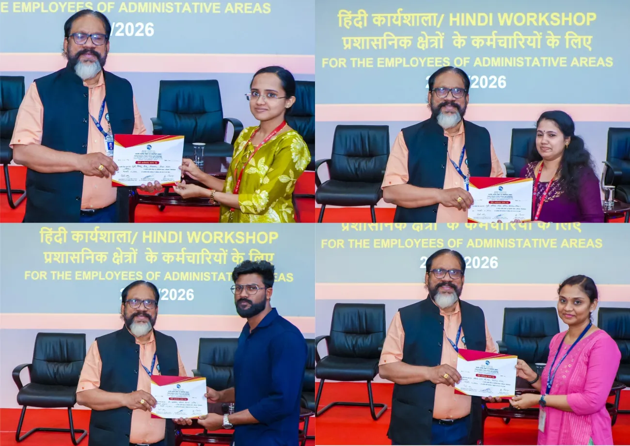 Hindi Workshop for the employees of Administrative areas