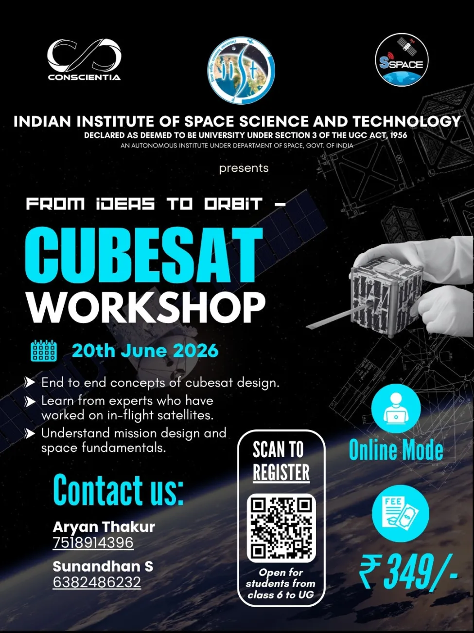 Online Workshops Conscientia 2026
