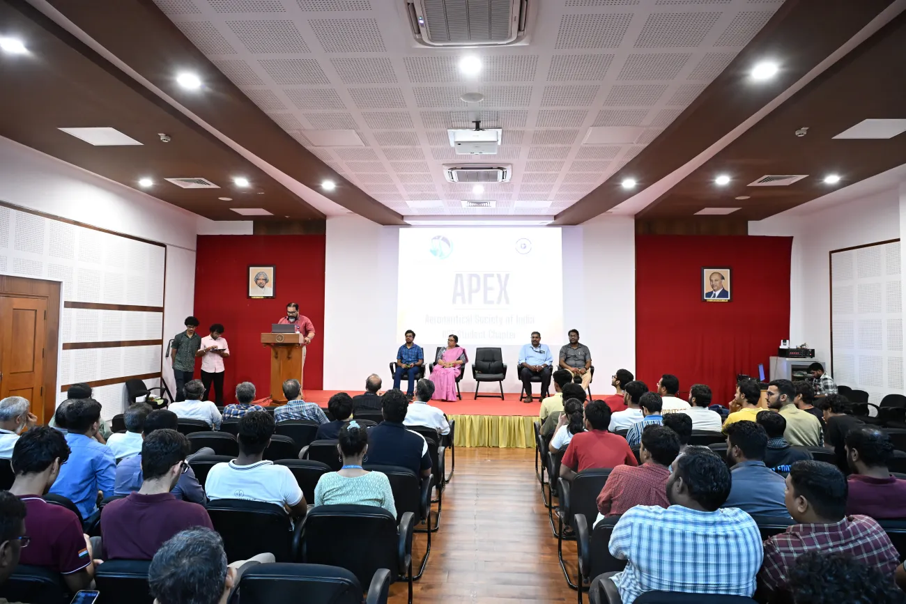Inauguration of APEX, Student Chapter of Aeronautical Society of India at IIST 
