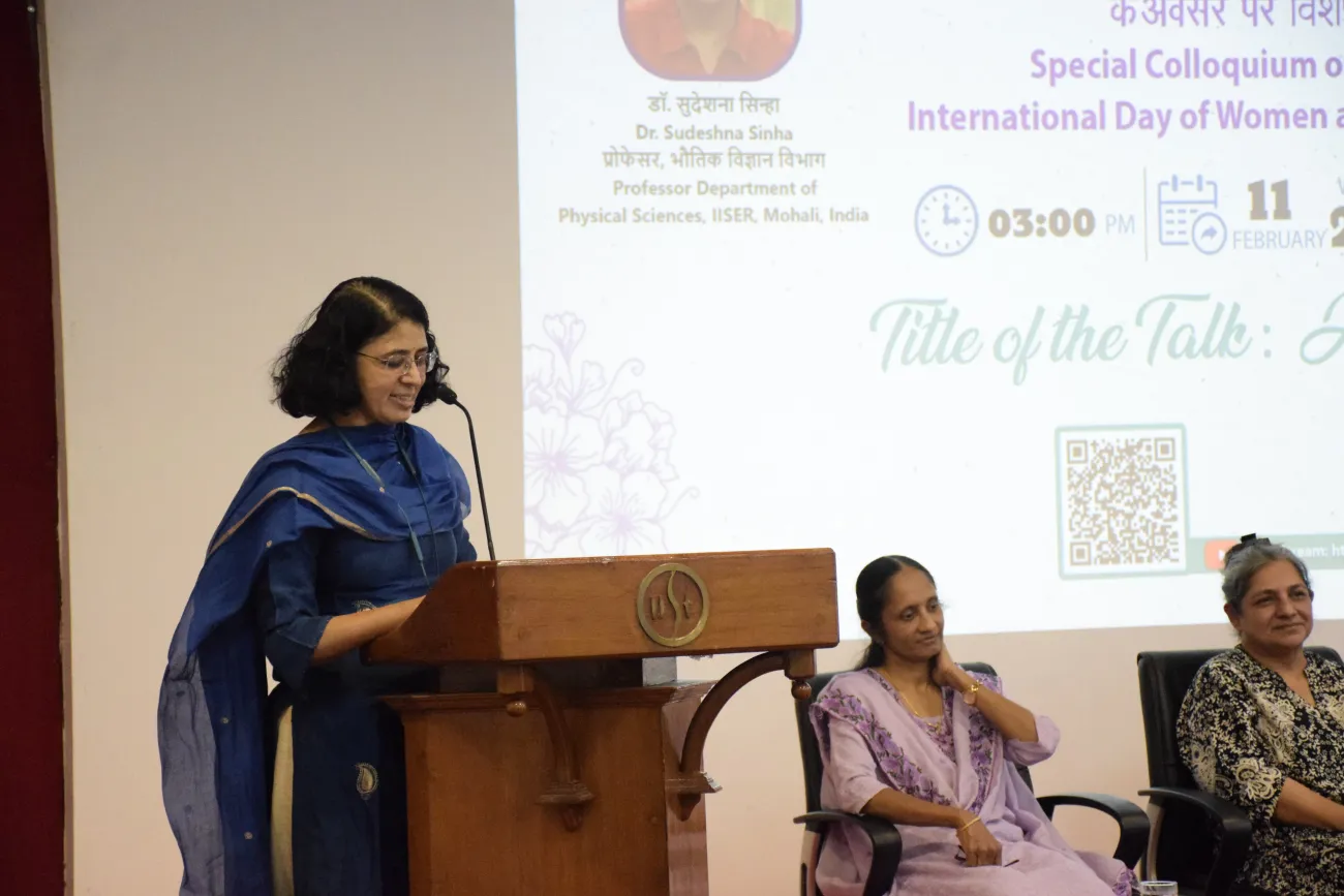 Special colloquium on the occasion of International Day of Women and Girls in Science -2026