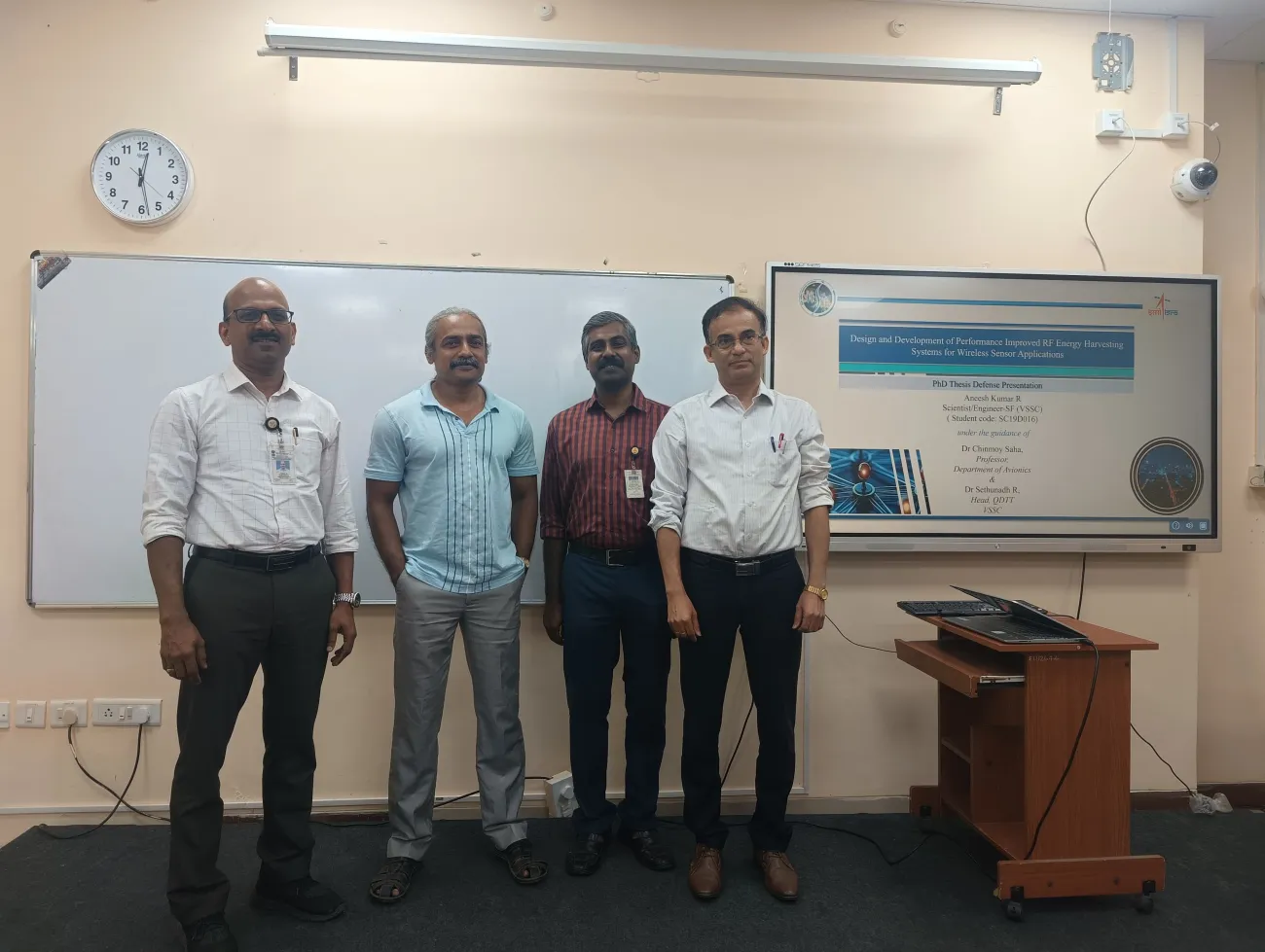 Thesis Defence- Design and Development of Performance Improved RF Energy Harvesting Systems for Wireless Sensor Applications