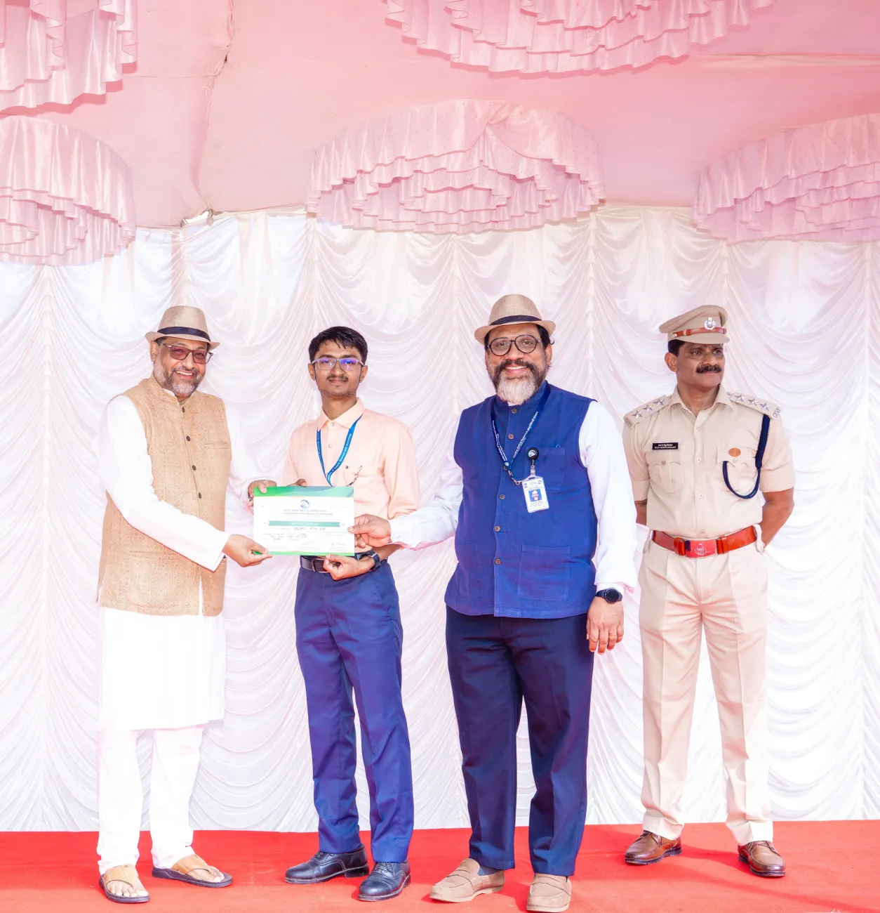 Hindi Competitions for Students - Independence Day Celebration 2026-Prize distribution function