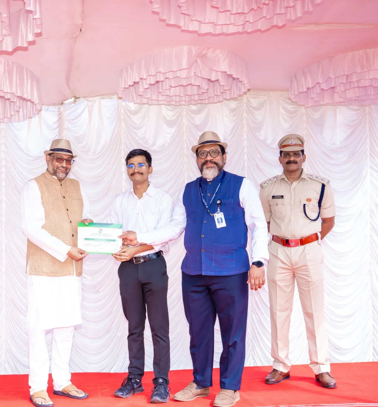 Hindi Competitions for Students - Independence Day Celebration 2026-Prize distribution function