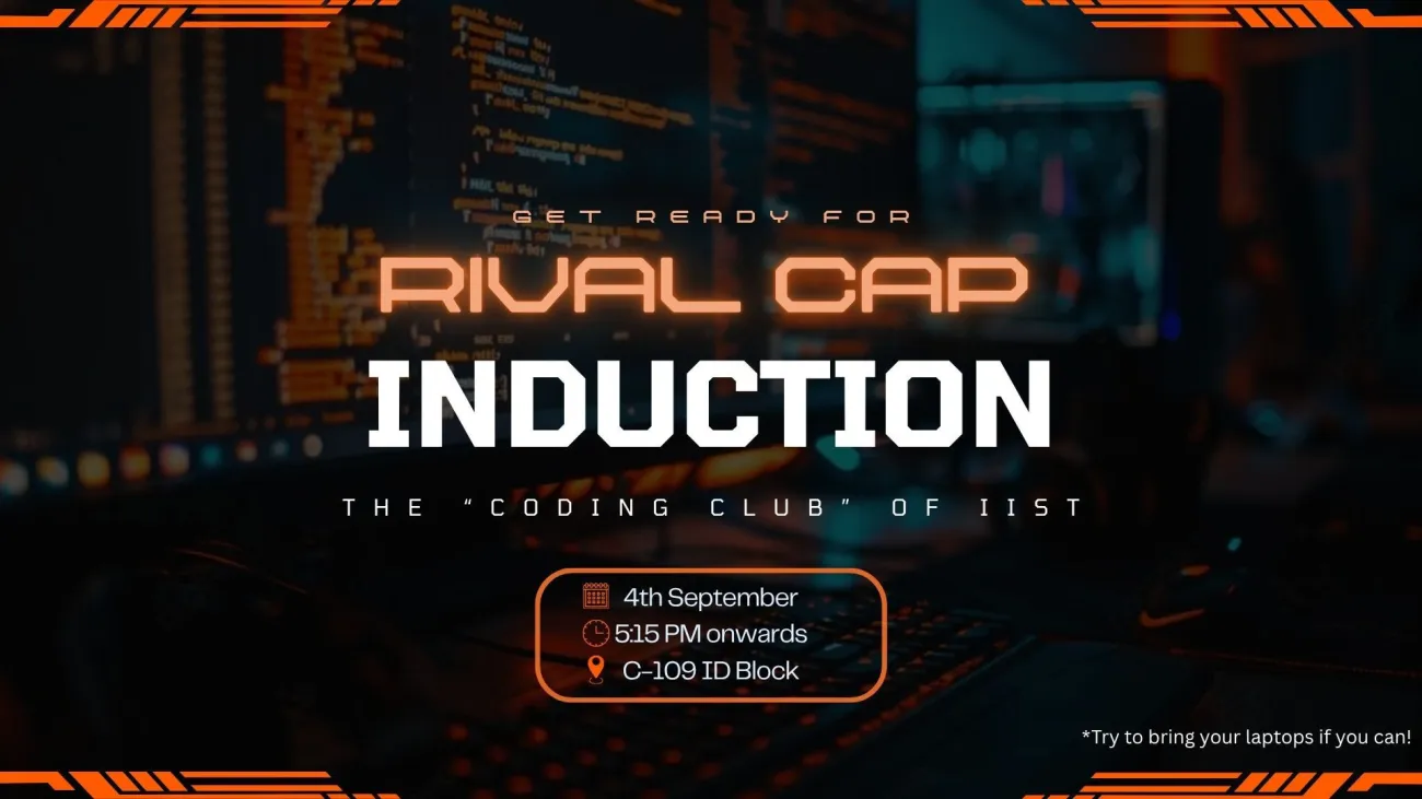 Rival-Cap (coding) club Induction