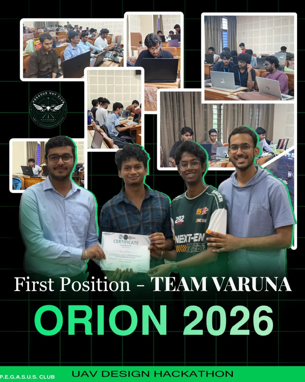 ORION UAV Design Challenge- 48-Hour UAV Design Hackathon